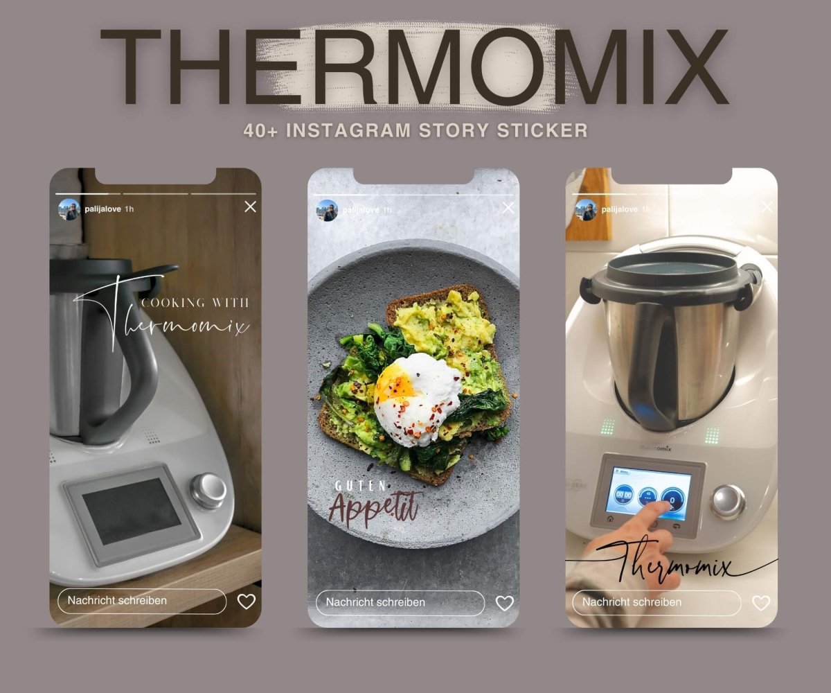 THERMOMIX | 40+ STORY STICKER - palijalovedesign