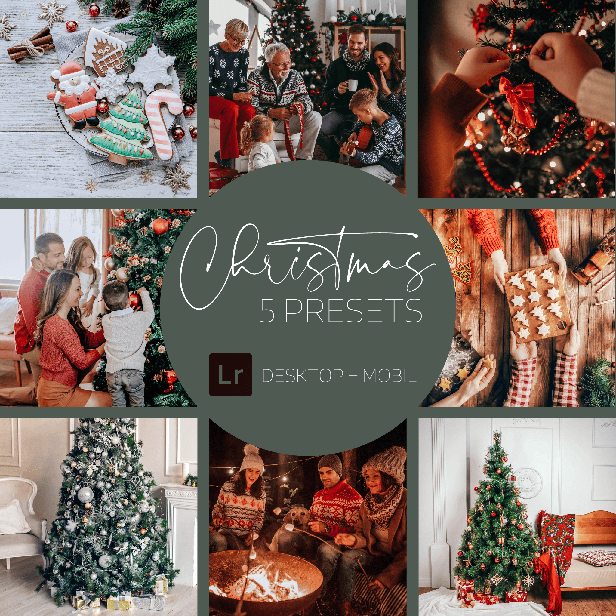 CHRISTMAS | 5 Lightroom Presets - palijalovedesign